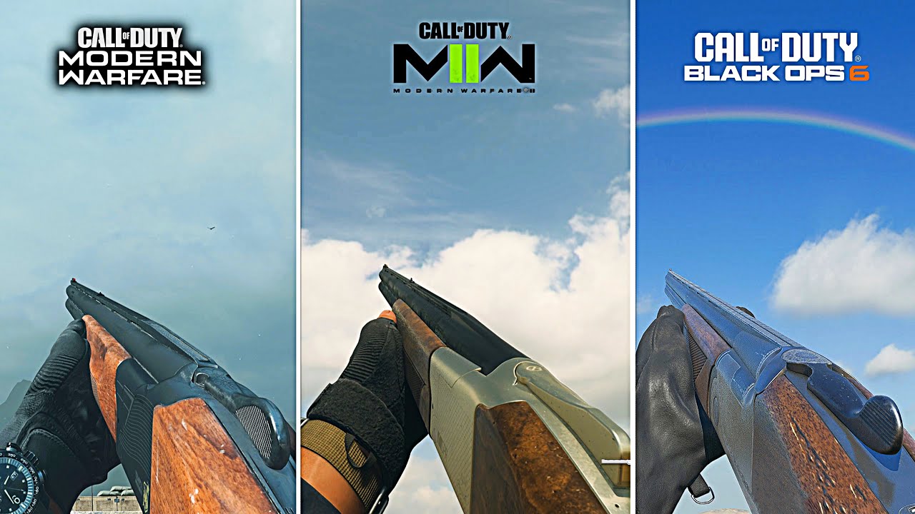 New Olympia Shotgun - MW2019 vs MW2 vs Black Ops 6 Comparison
