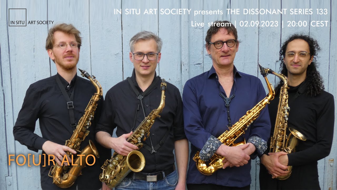 Live stream: Fo[u]r Alto (Gratkowski / Bergmann / Huhn / Javaid) &ndash; Bonn, 02.09.2023