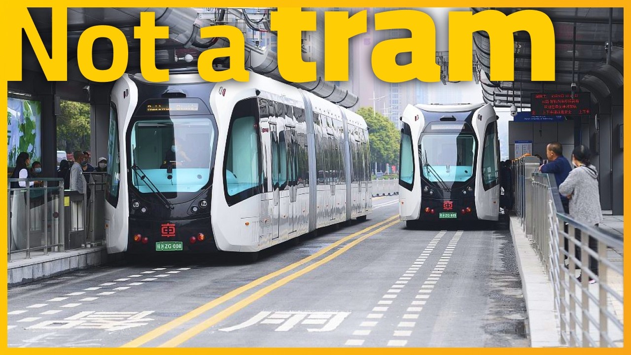 This Isn't a Tram. It's Just a Bus