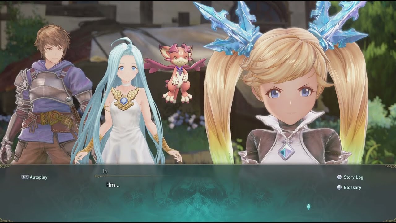 Granblue Fantasy: Relink Exploring the town