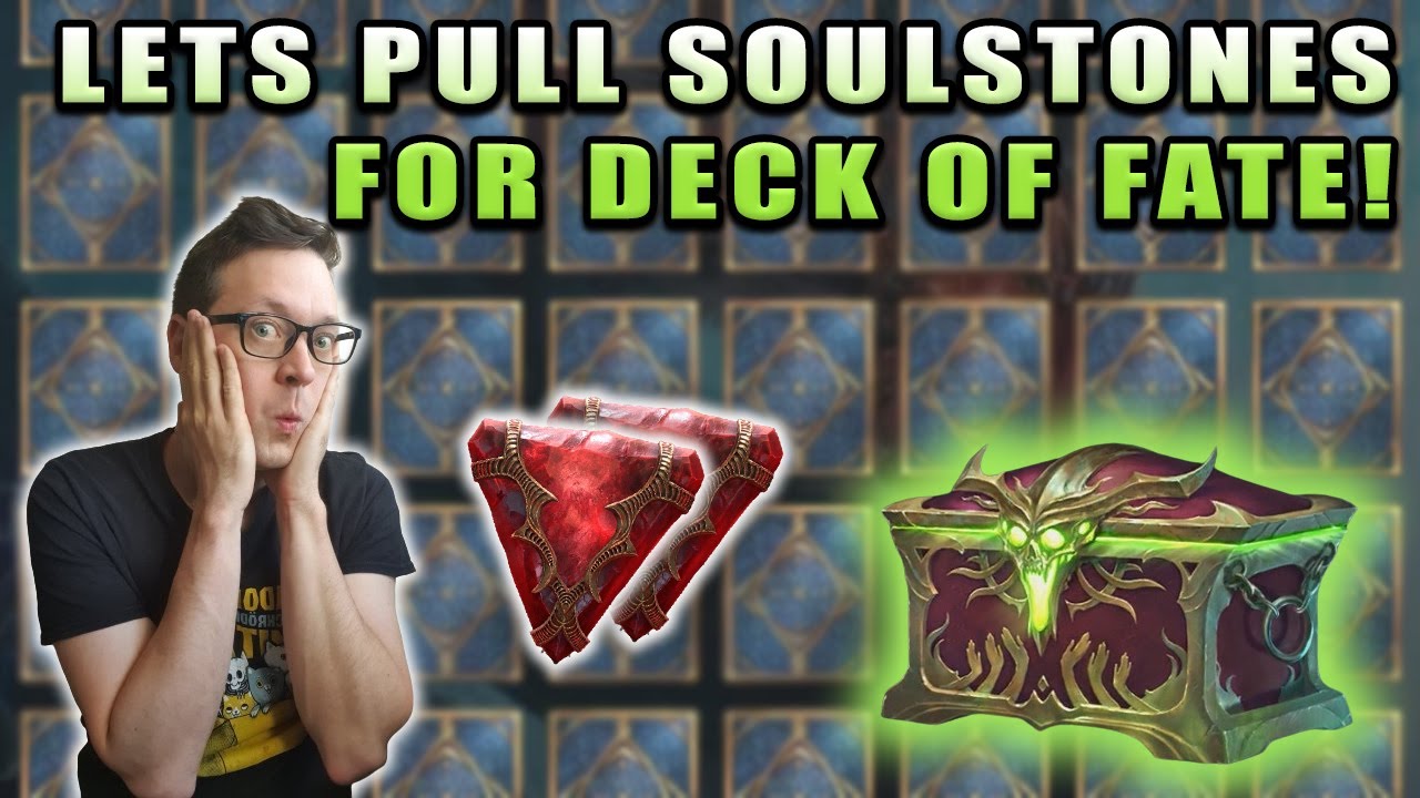 Lets pull soulstones for Deck of Fate! | Raid Shadow Legends