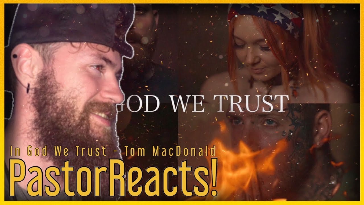 In God We Trust-Tom MacDonald (✝️Pastor Reacts!) I'm Not Suprised About What Was Said.