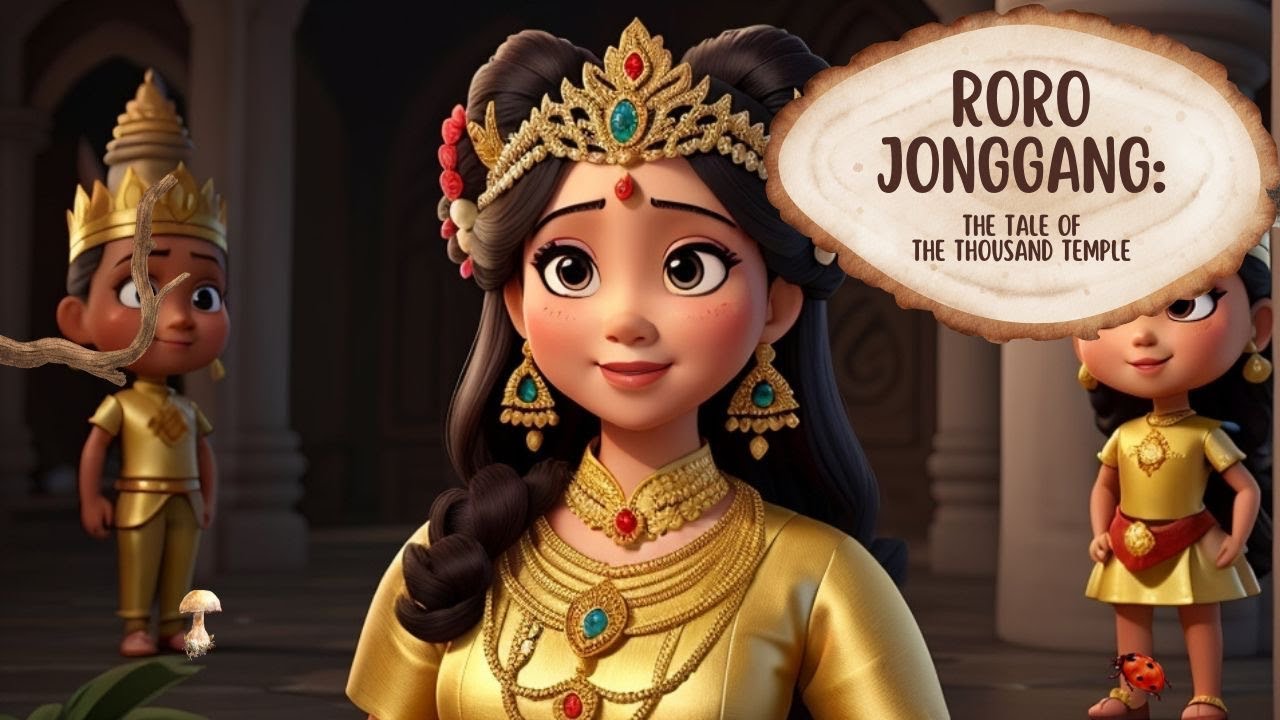 RORO JONGGRANG | THE TALE OF THE THOUSAND TEMPLE | bedtime stories | bedtime stories in english