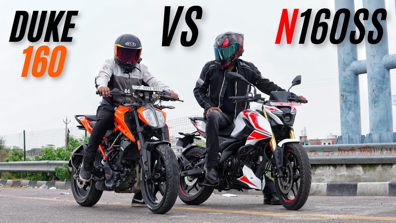 New Pulsar N160SS VS Duke 160 Performance Test | The KTM Killer!
