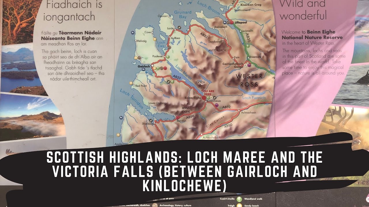 Scottish Highlands Wester Ross Gairloch Loch Maree - stunning road trip