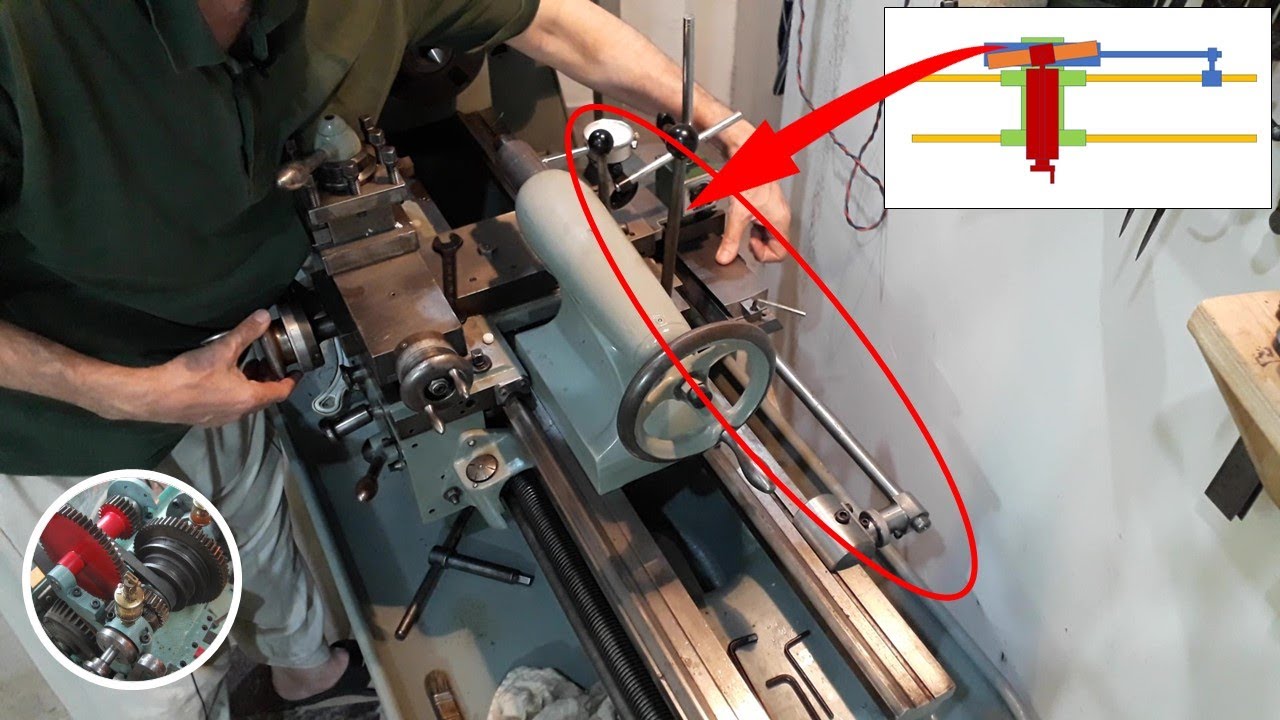 Colchester Student lathe - using the taper turning attachment