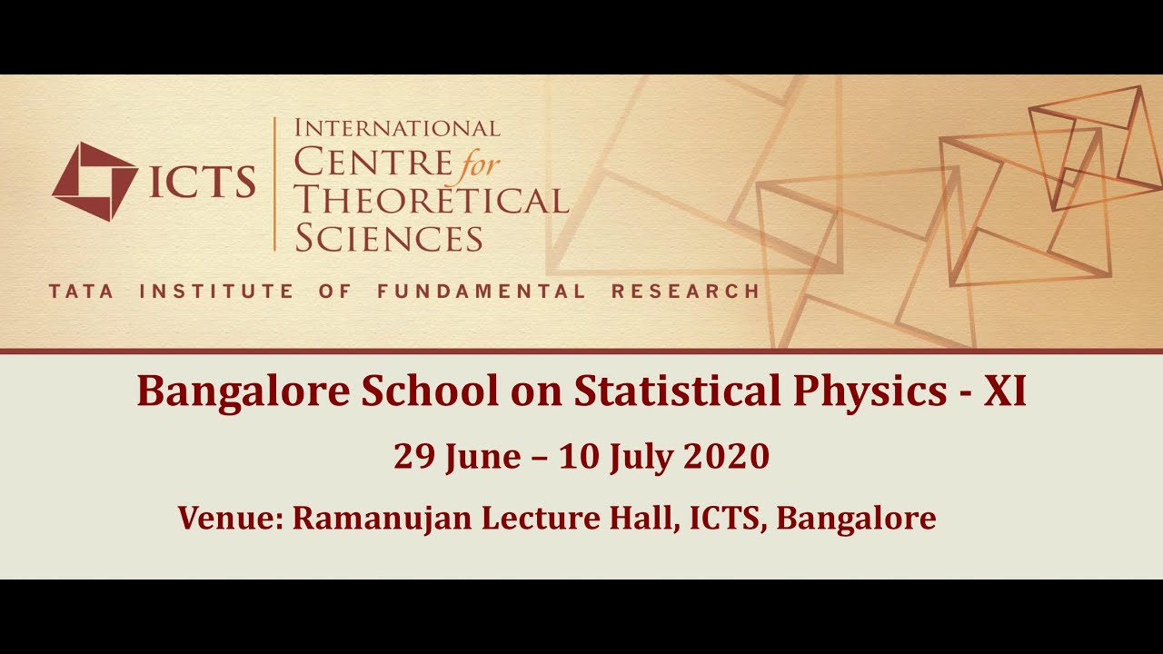 Topology in statistical physics - 1 by Subhro Bhattacharjee
