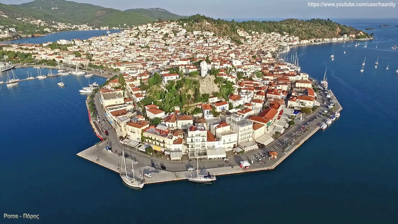 Poros Aerial Trip | &Pi;ό&rho;&omicron;&sigmaf; &Epsilon;&nu;&alpha;έ&rho;&iota;&omicron; &Tau;&alpha;&xi;ί&delta;&iota; Dji Phantom 3 Drone Greece