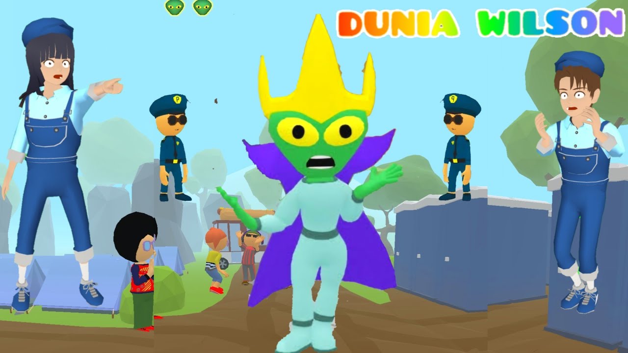 Yuta Mio Jadi Polisi Alien Tangkap Raja Alien Yang Menyamar ⁉️😱 Game Find The Alien