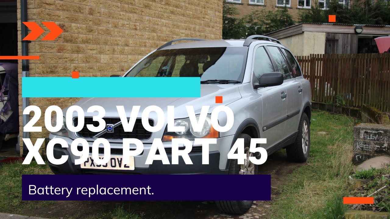 NEW battery needed - 2003 Volvo XC90 Part 45