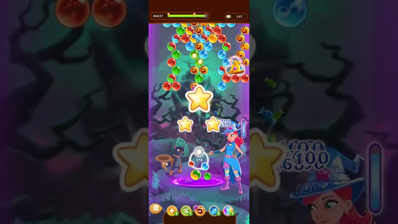 Bubble Witch Saga 3 fase 956 #bubblewitchsaga3 