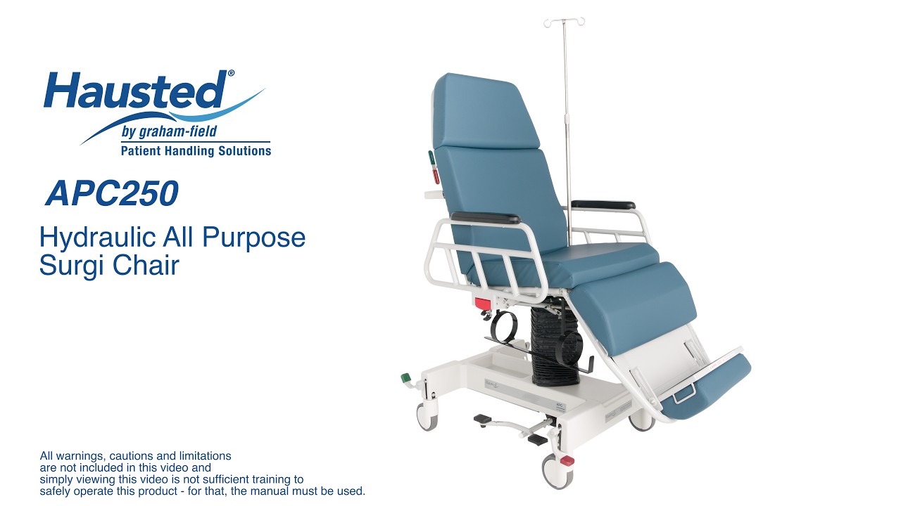 Hausted&reg; Hydraulic All Purpose Surgi Chair (APC250)
