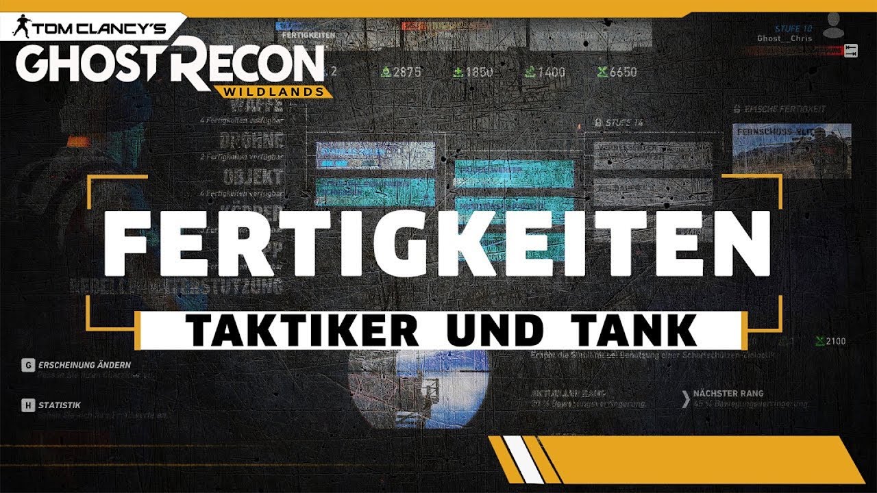👻 Ghost Recon Wildlands FERTIGKEITEN | Guide | Deutsch 👻