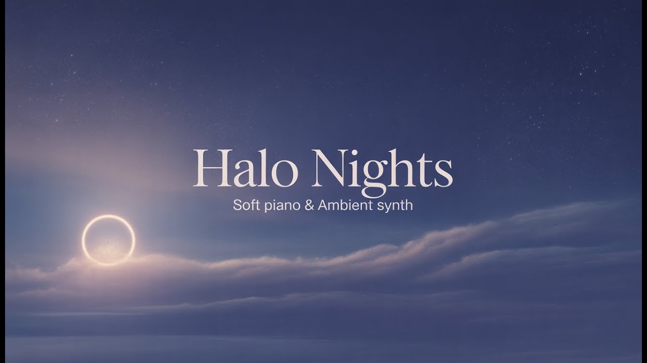 Halo Nights – Where Piano Finds Stillness in Synth