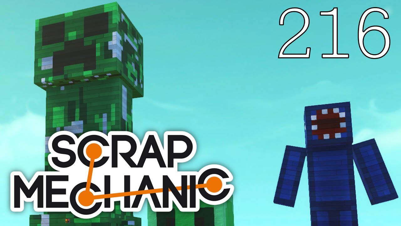 🔥 Scrap Mechanic [#216] MINECRAFT??!!
