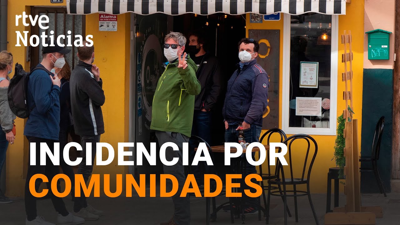 CATALUÑA SUMA 400 nuevos CONTAGIOS mientras ANDALUCÍA, NAVARRA  y PAÍS VASCO descienden I RTVE