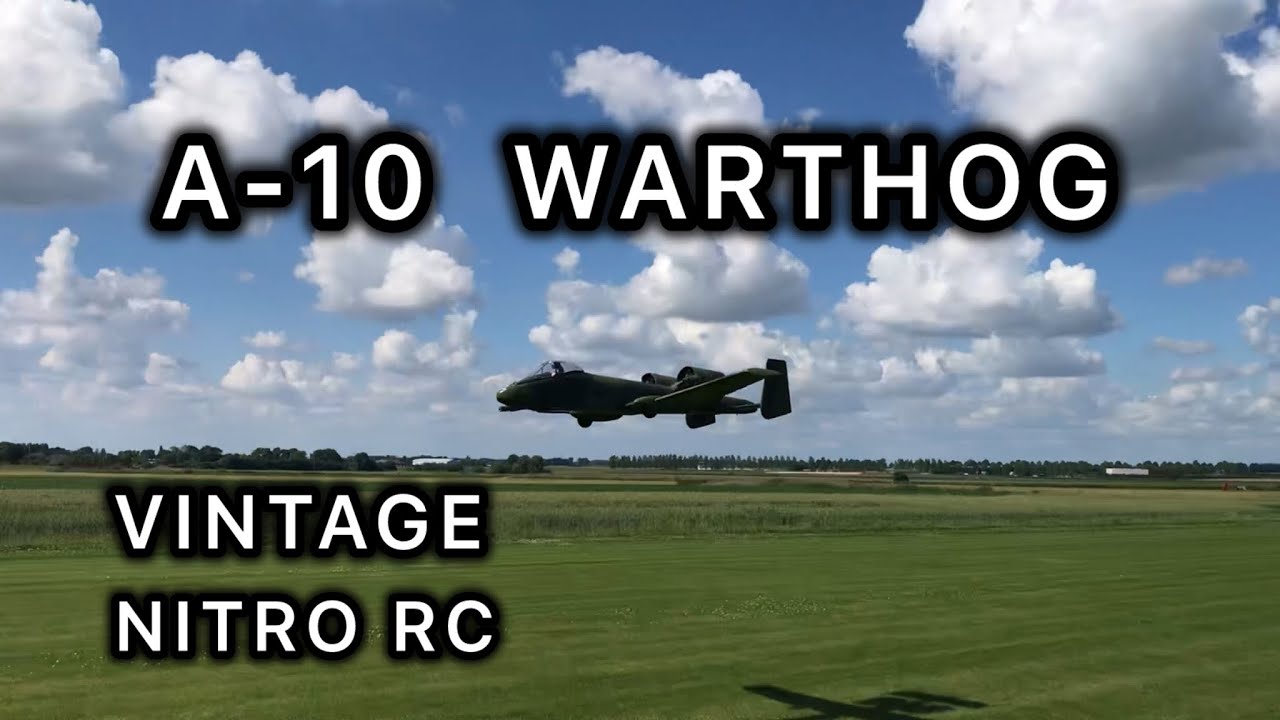 VINTAGE RC  A-10 WARTHOG