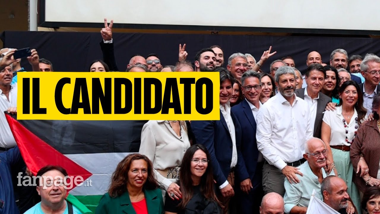 Roberto Fico lancia la candidatura in Regione Campania con Conte: 