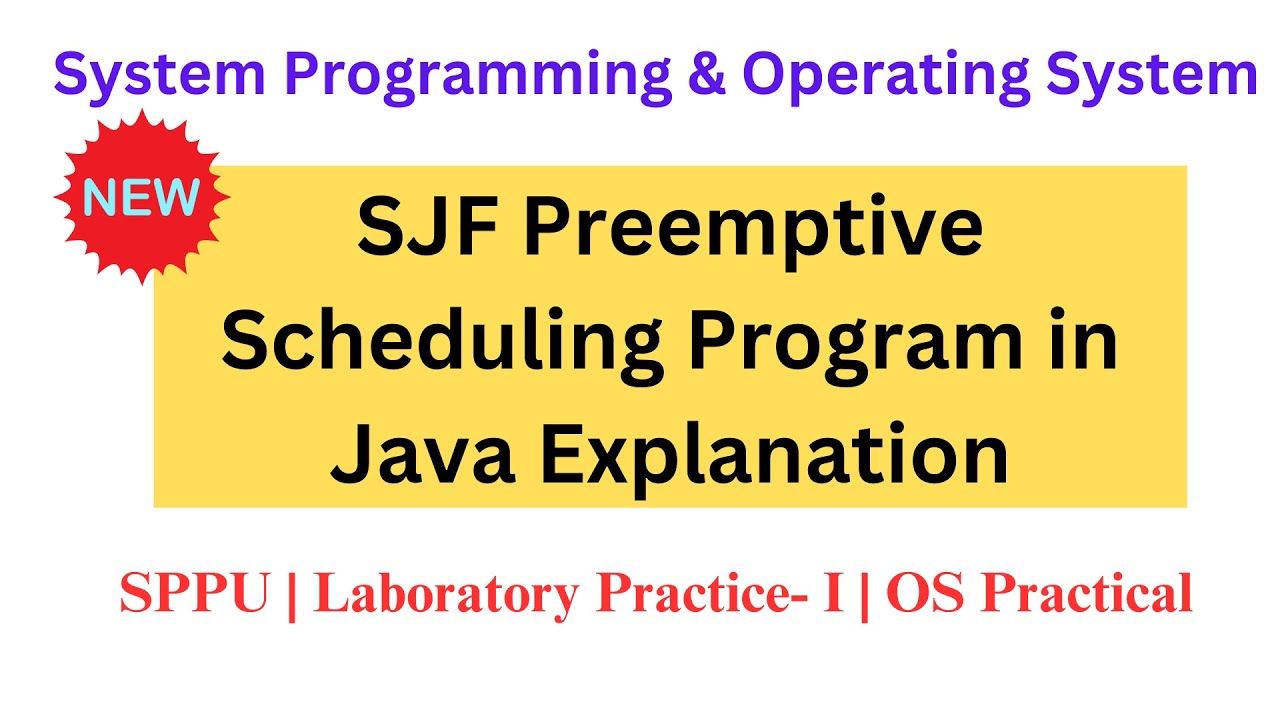 sjf preemptive scheduling program | spos practical sppu | sjf preemptive scheduling algorithm in OS