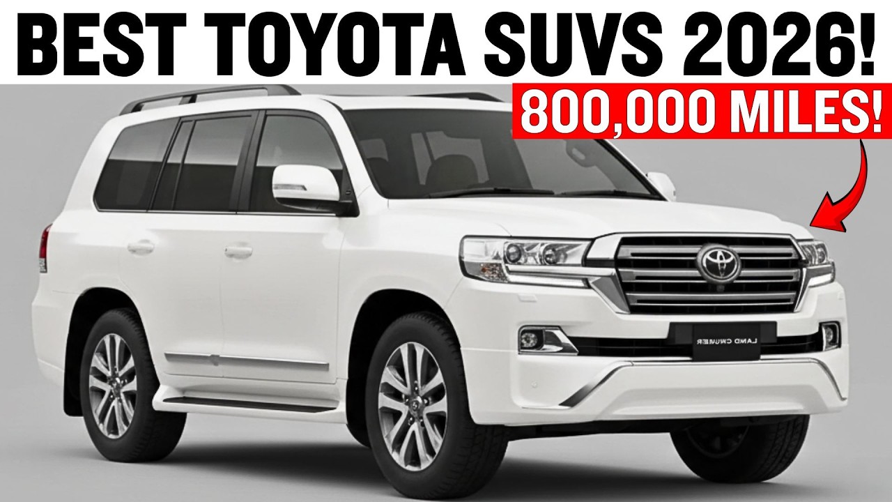 3 WORST and 3 Best TOYOTA SUVs to buy in 2026!