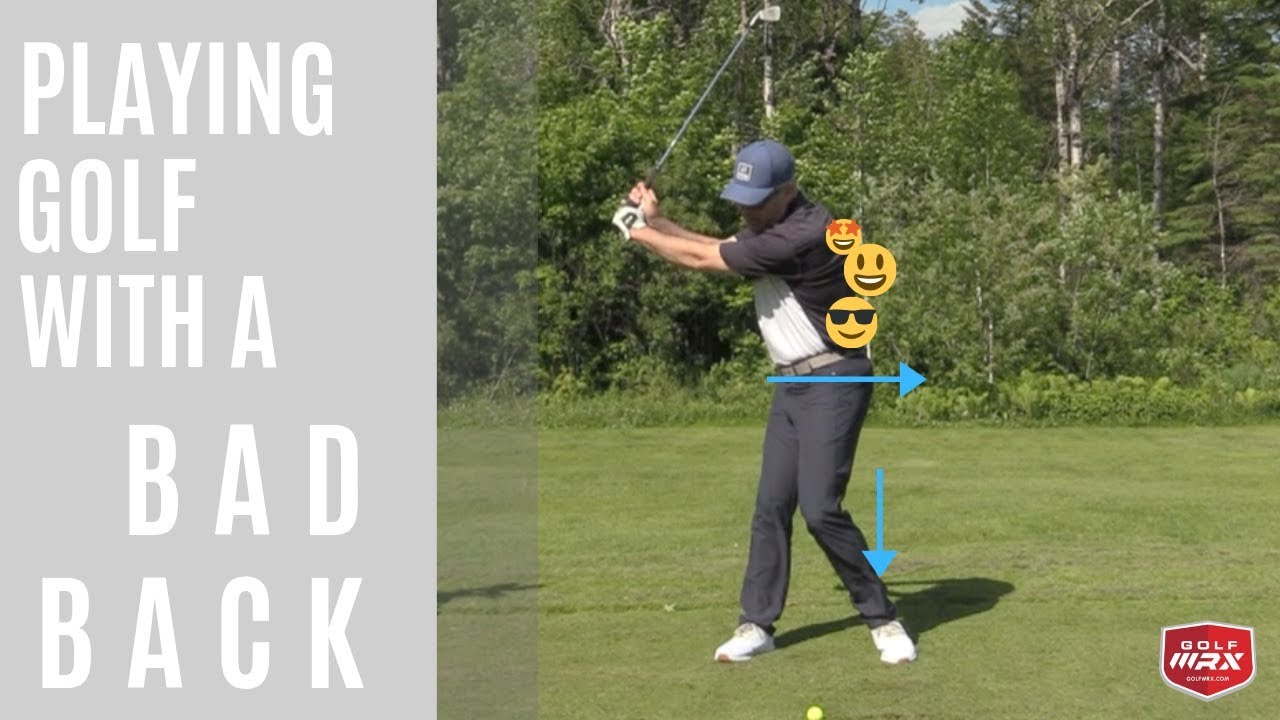PLAYING GOLF WITH A BAD BACK-Shawn Clement-GOLF WRX