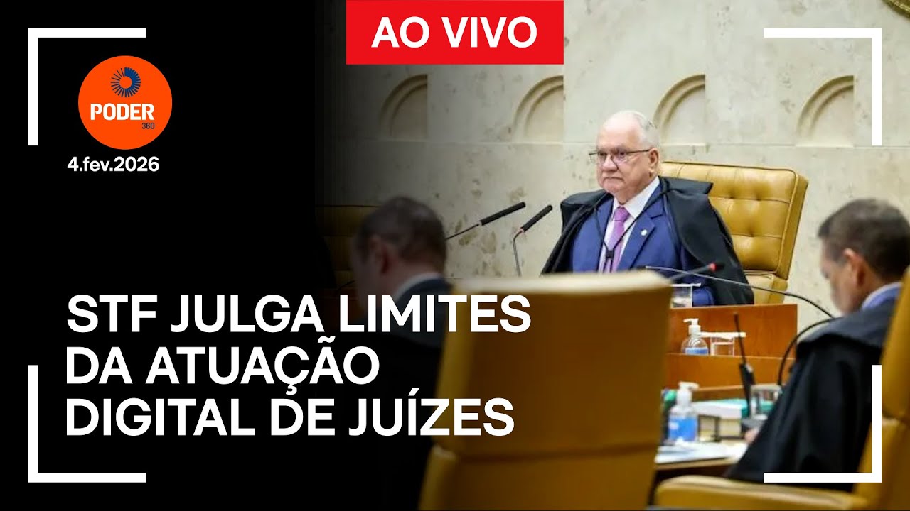 Ao vivo: STF julga limites da atuação digital de juízes