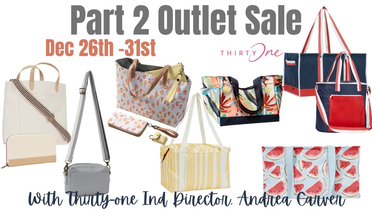 ❄️Winter Outlet SALE from Thirty-One PART 2 | Ind. Director, Andrea Carver 2023