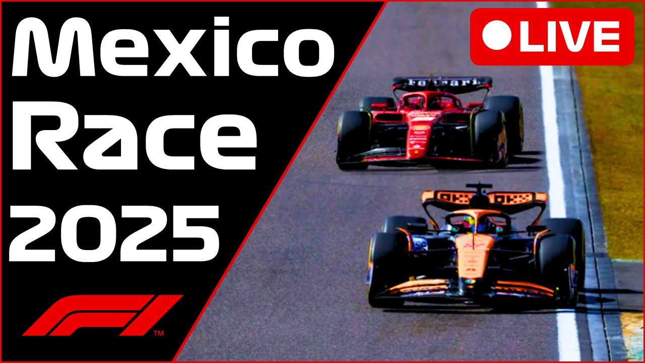 🔴F1 LIVE - Mexico GP RACE - Commentary + Live Timing
