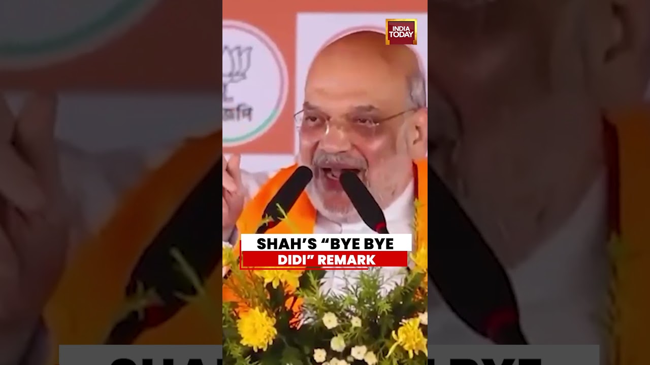 Amit Shah&rsquo;s &ldquo;Bye Bye Didi&rdquo; Remark | BJP Rally Attack On Mamata