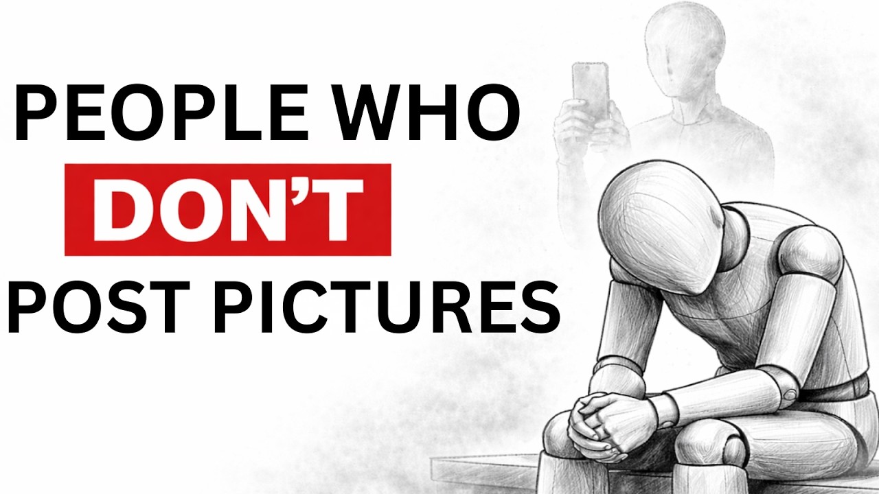 Psychology Behind People Who Don't Post Themselves on Social Media [Psychology Simplifed]