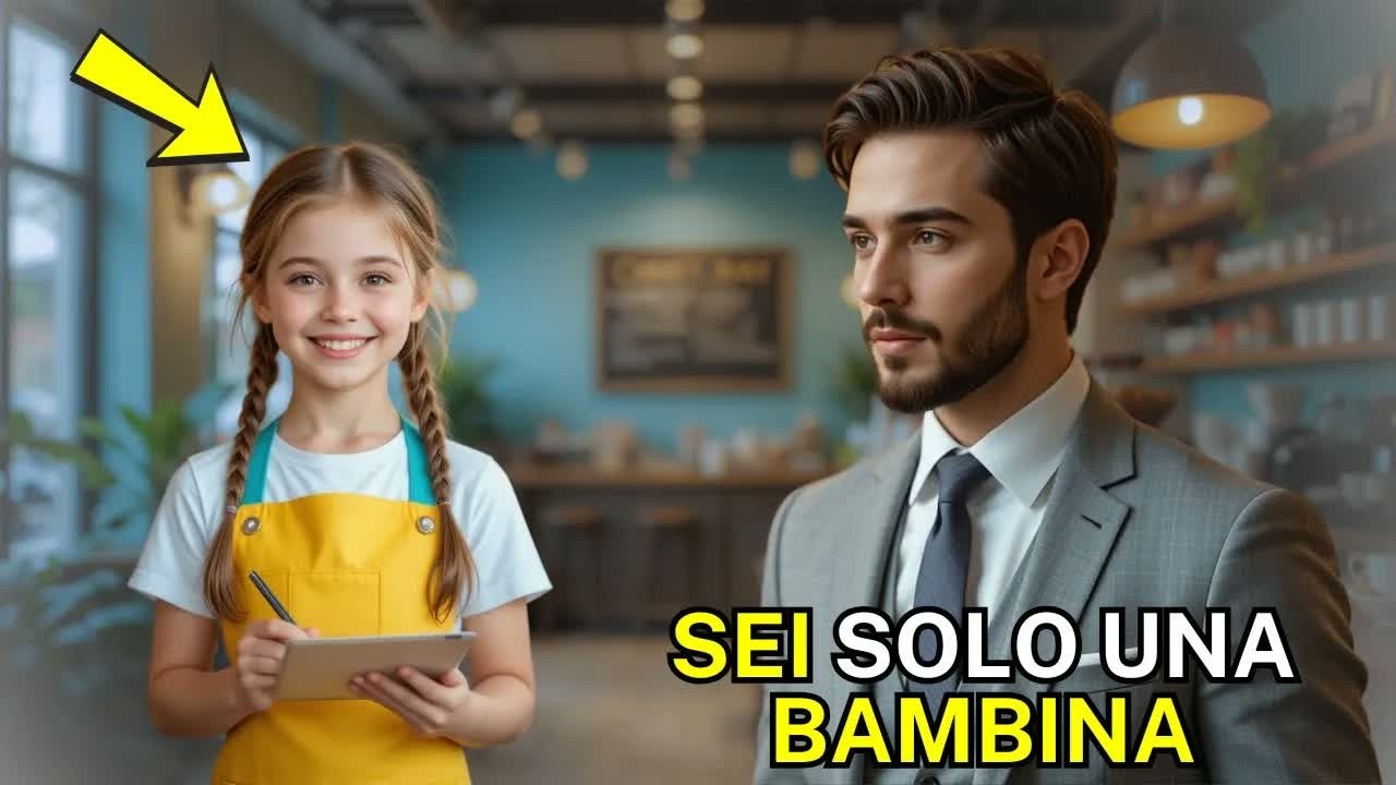 CEO Milionario Si Fermò in un Caffè Fatiscente… Una Bambina Lo Servì al Posto del Cameriere