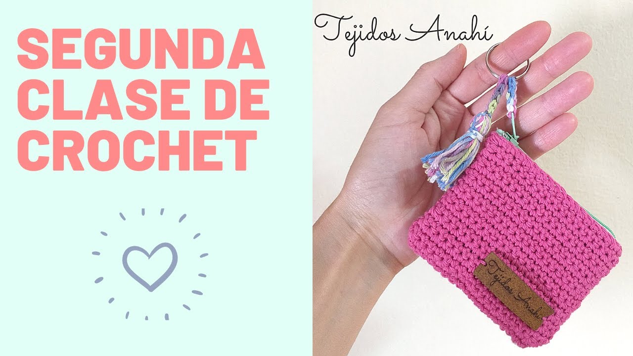 Como tejer un monedero a crochet para principiantes