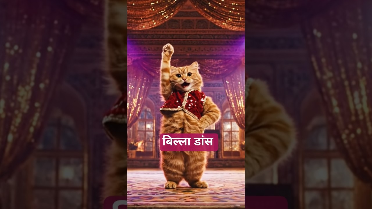 Billa Swag Dance 🐱🔥#cat #shorts #tranding #funny #cute #ai #dance #feed #explore