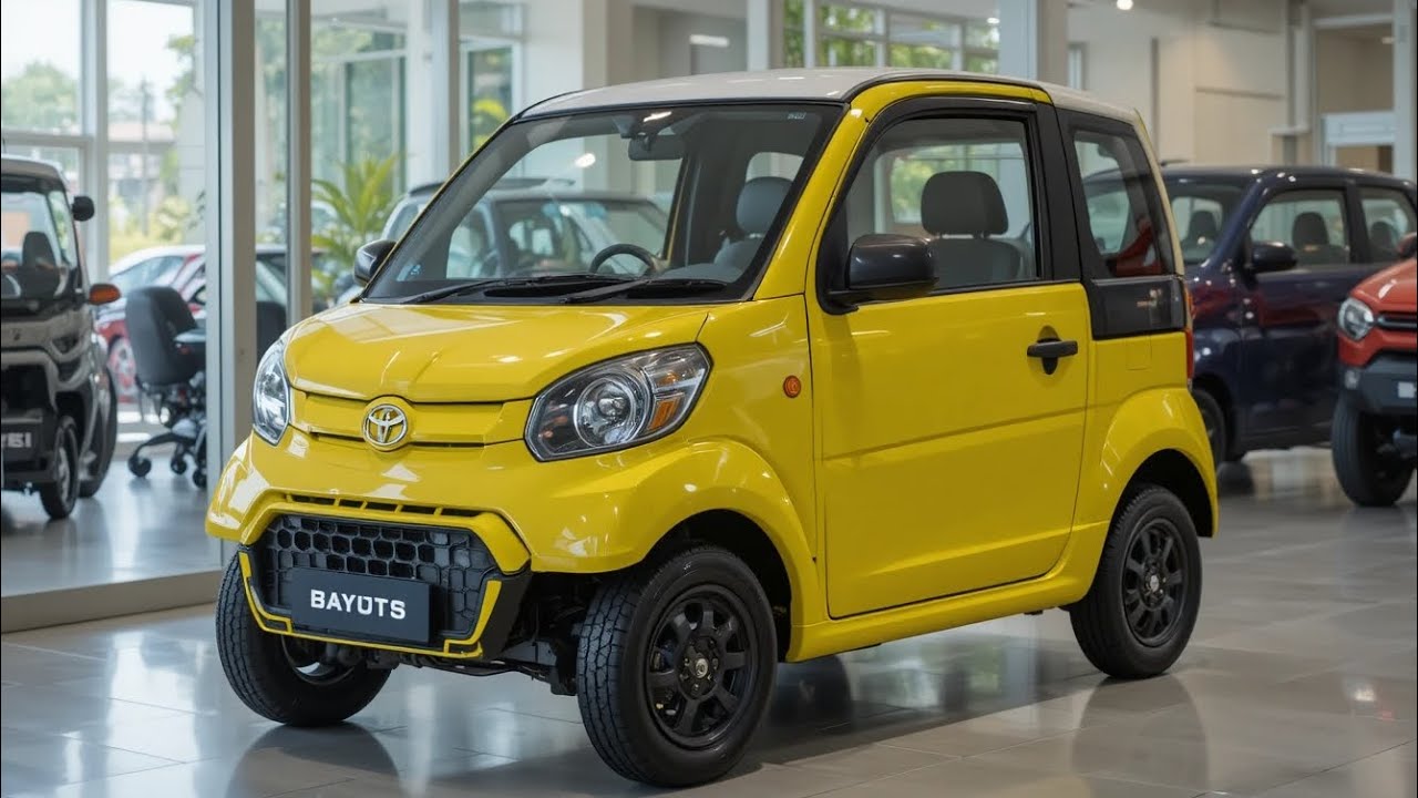 Toyota Bajaj Qute — компактный городской автомобиль нового поколения