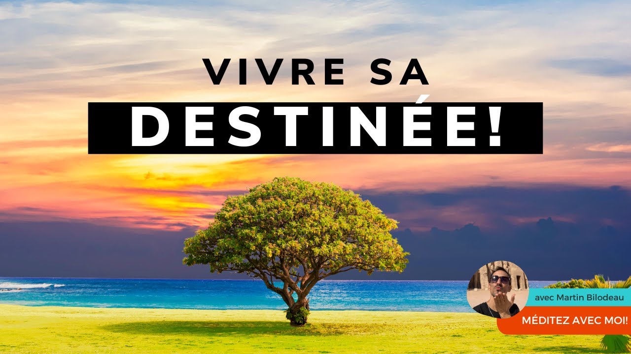 Méditez avec moi - Avoir le courage de vivre sa destinée