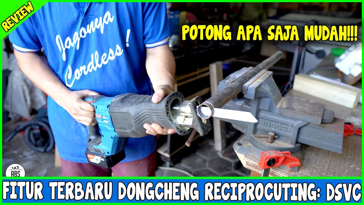 Dongcheng Reciprocating Saw DCJF32Z | Gergaji Cordless Brushless Buat Tukang Kekinian!