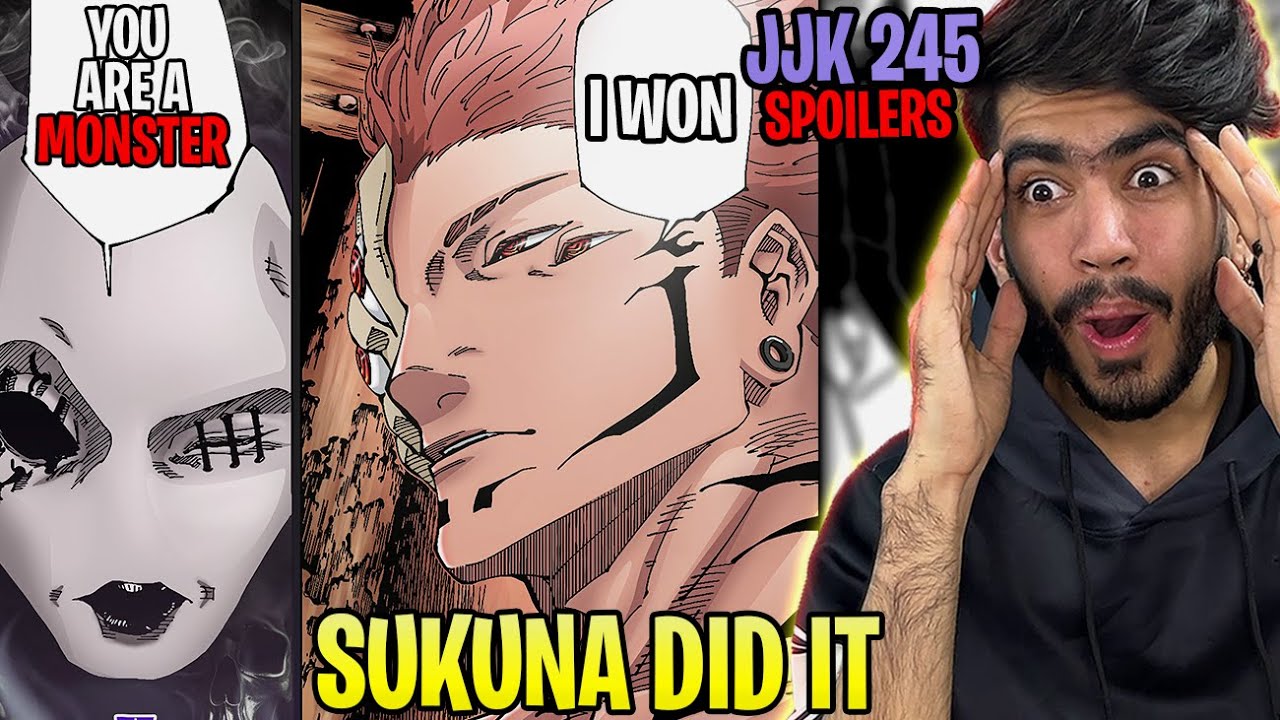 Sukuna CAN'T be KILLED ?🔥| Hakari in NOT a HUMAN | JJK Ch - 245 *SPOILERS*