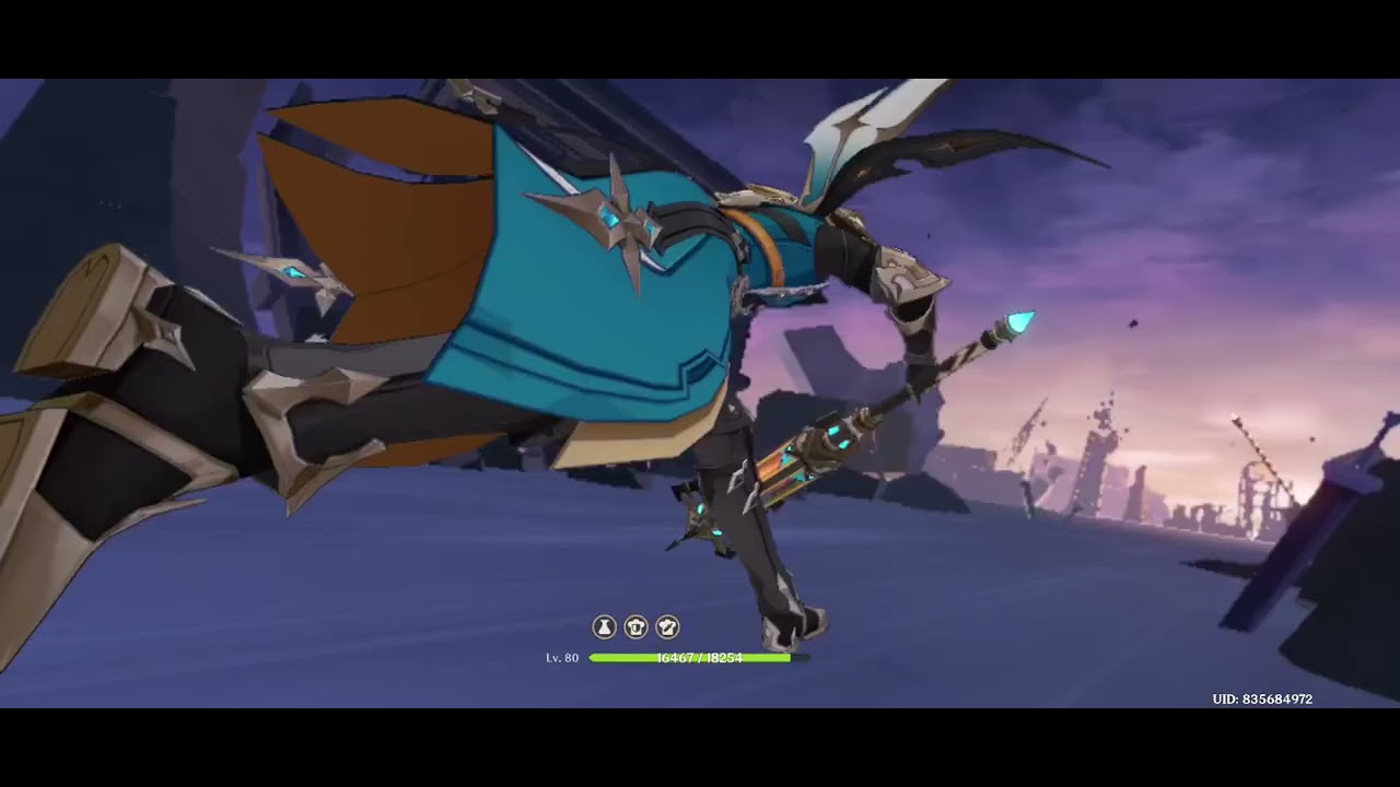 GryM Genshin Showcase; Varka (with Bennet)