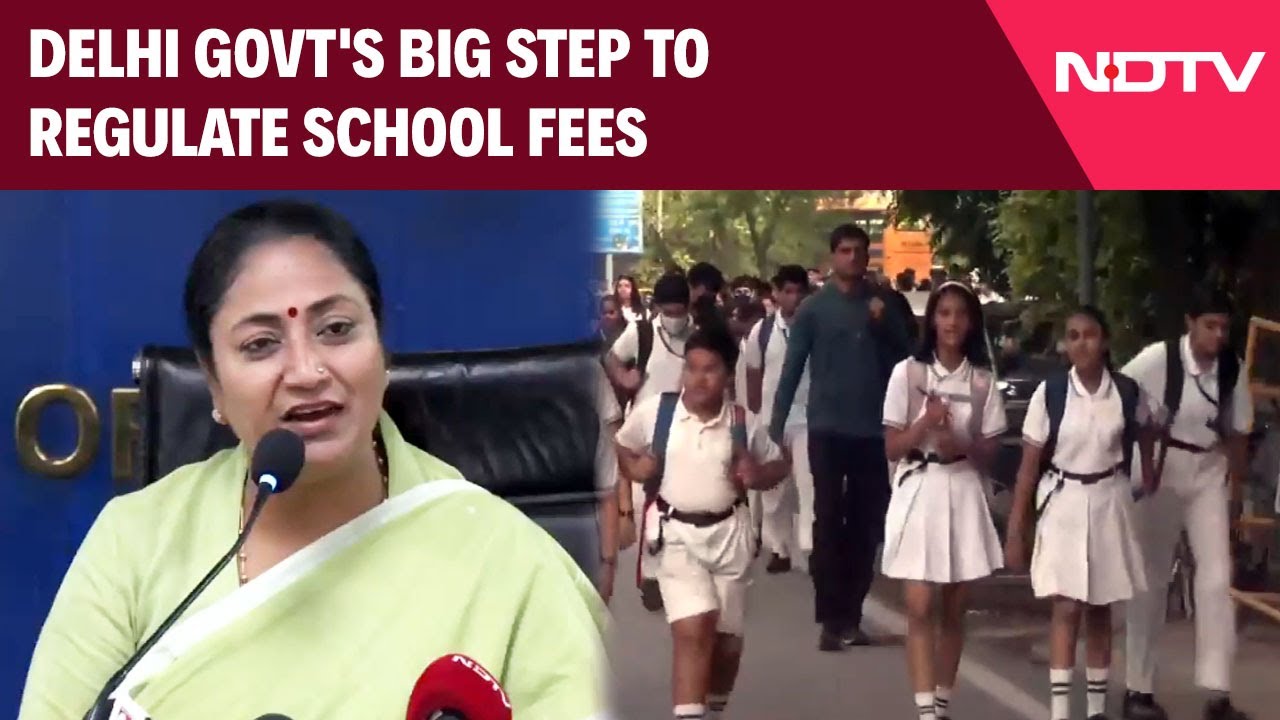 Delhi School Fee | Delhi Govt's Big Step To Regulate School Fees Amid Complaints