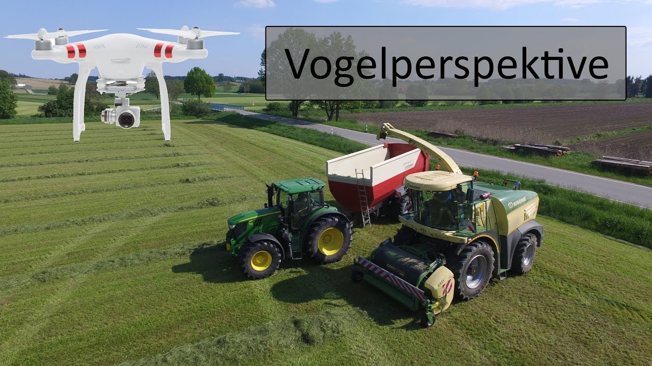Der neue Krone BigX630 aus der Vogelperspektive | Agrartechnik Thalhammer