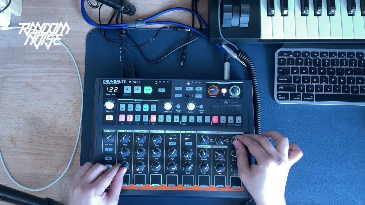 Drumbrute Impact Jam Techno Live Weekend