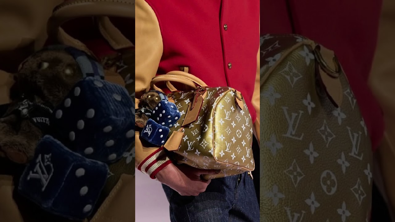 💰 LV SPEEDY P9 GOLD & more of LV MEN'S FW 2025 BAGS