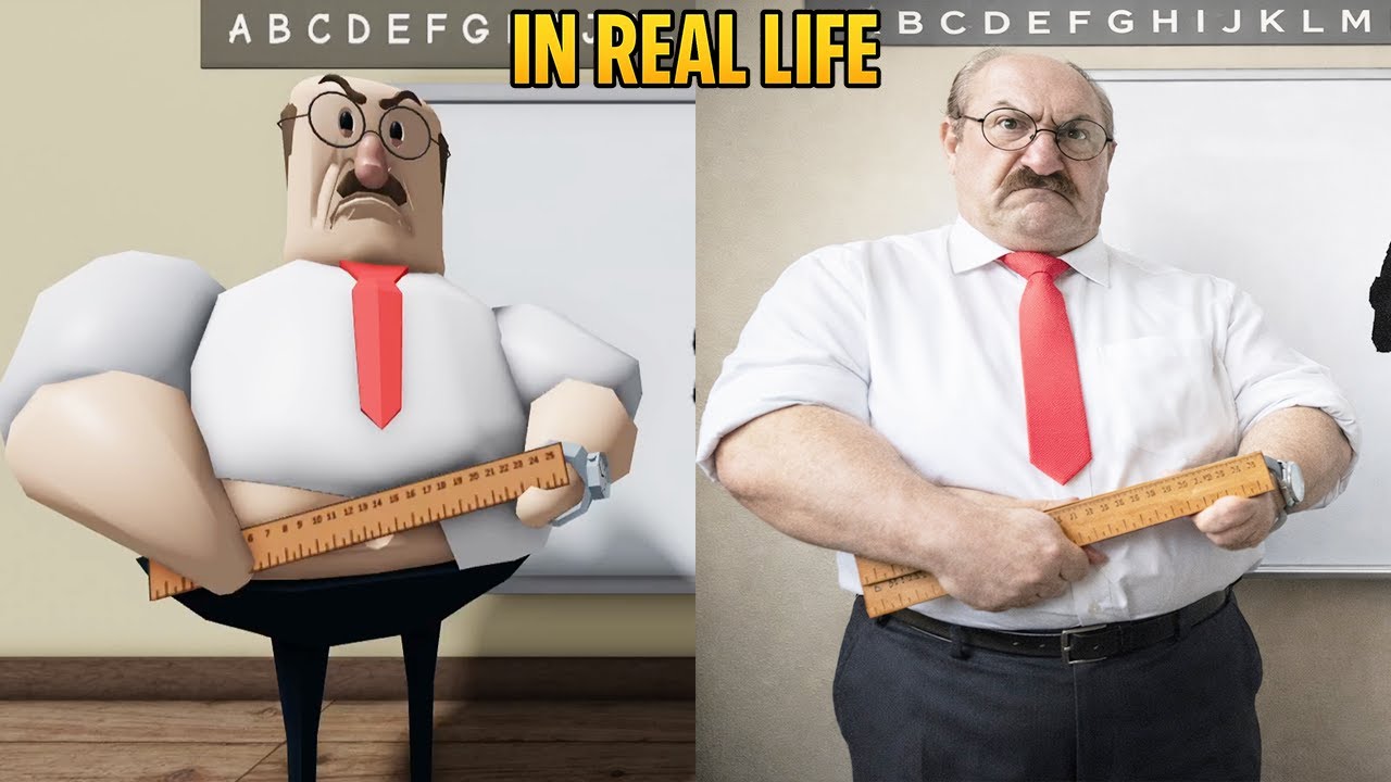 GRAN FUGA ESCOLAR EN LA VIDA REAL Obby Nueva actualización Roblox - Modo difícil Todos los elementos