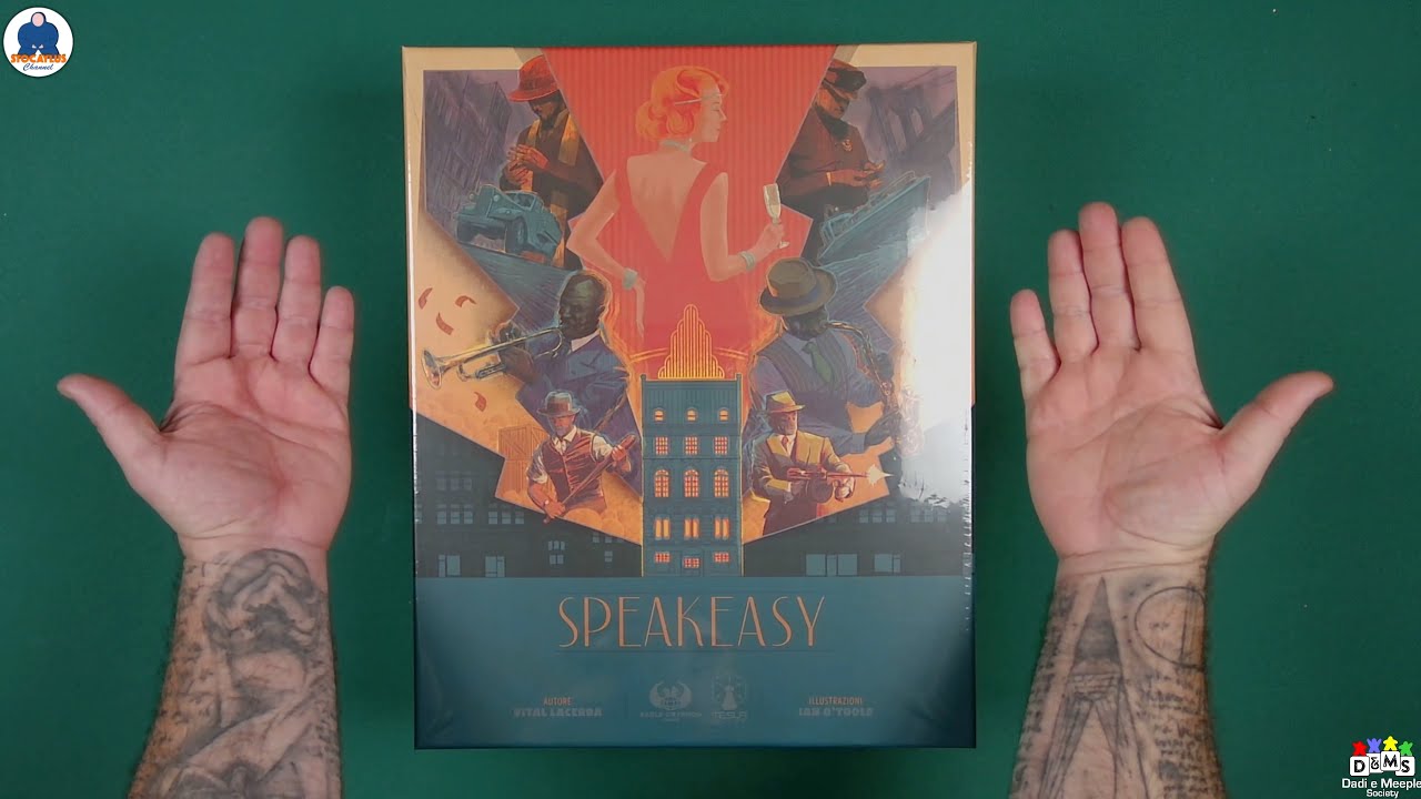 UNBOXING - SPEAKEASY - Board Games - #indabox
