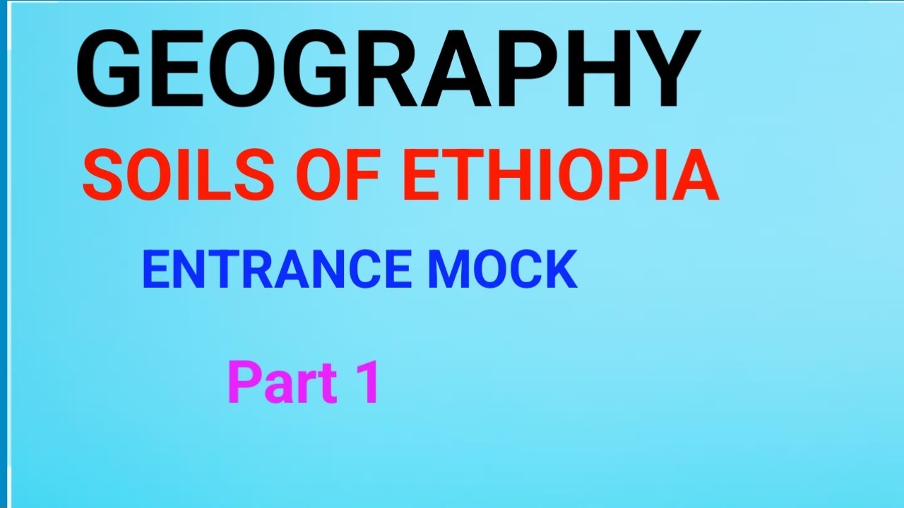 Basic Part of Entrance Exam from Physical Geography