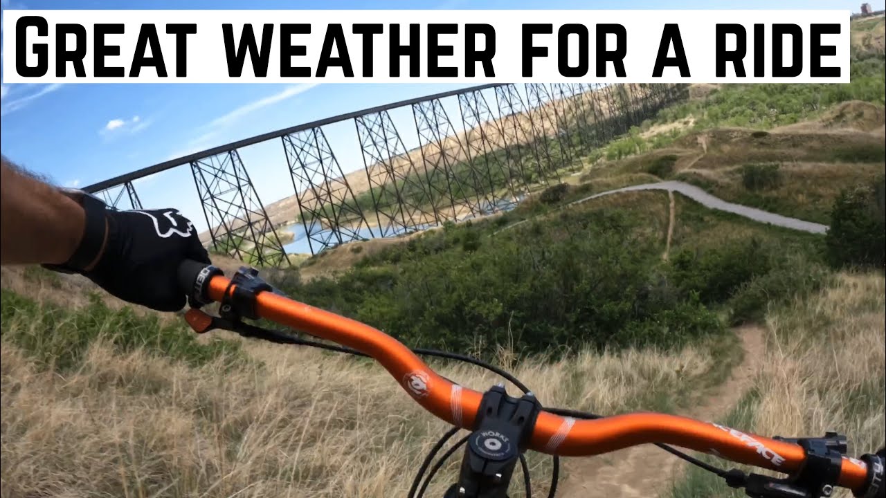Spring ride in Lethbridge