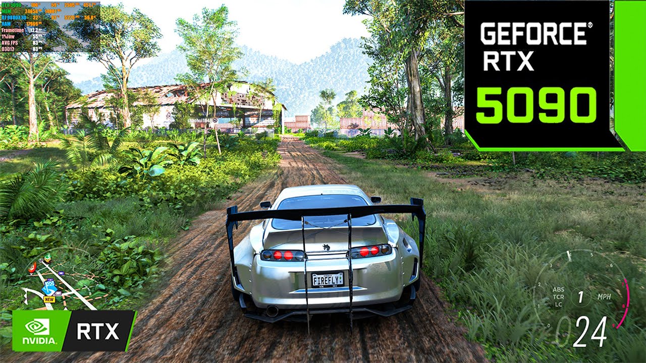 Forza Horizon 5 : RTX 5090 32GB ( 8K Maximum Settings RTX ON / DLSS ON )
