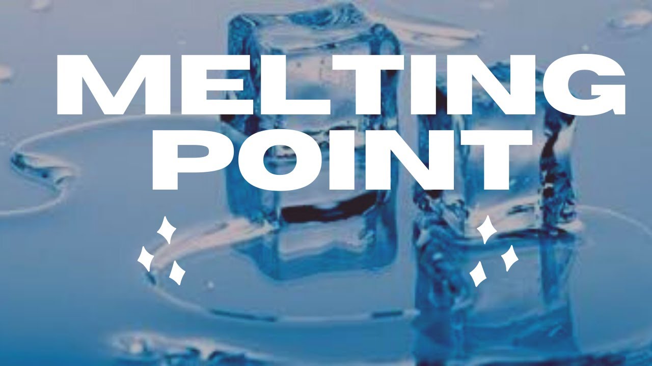 What is Melting point ! D & B Pharmacy