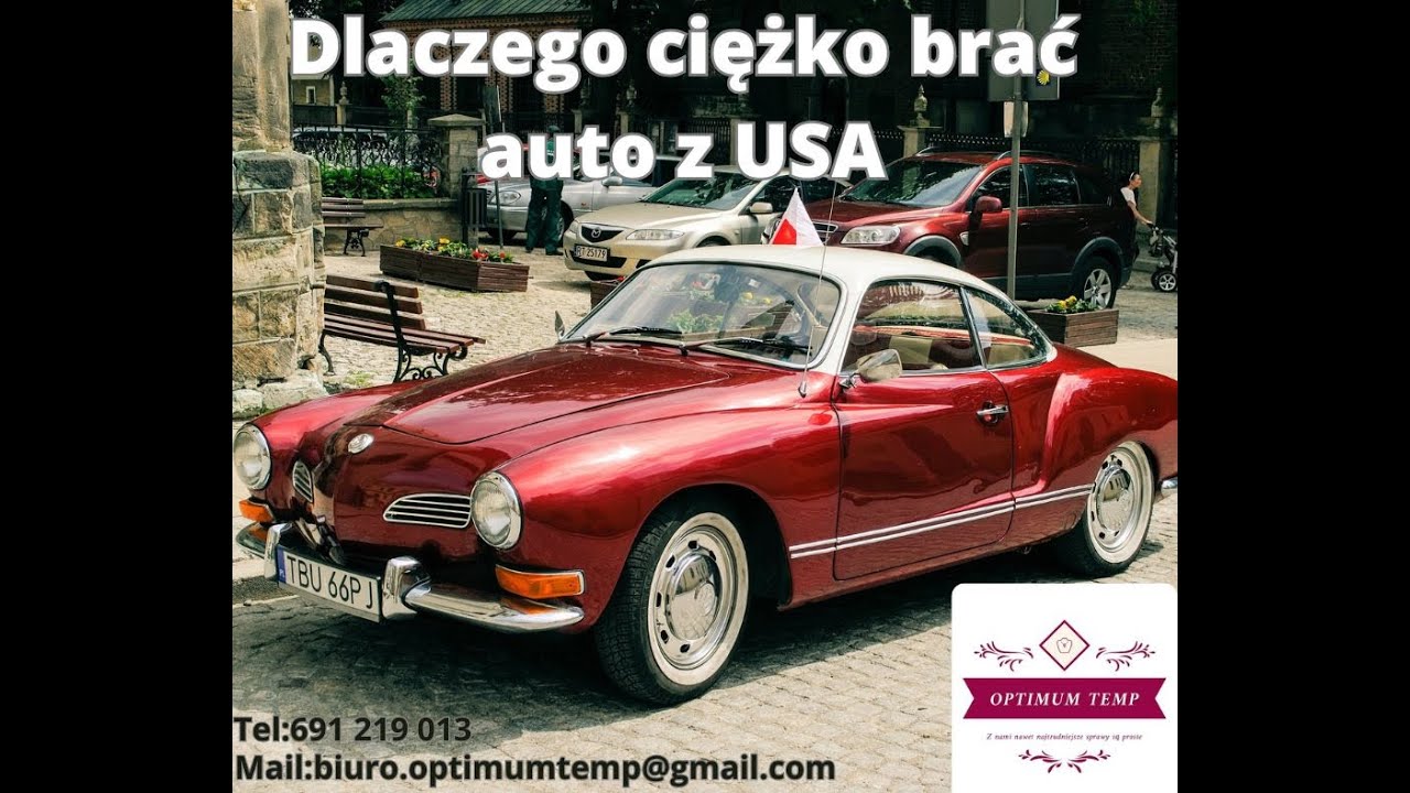 Dlaczego ciężko brać auto z USA/Optimum Temp/TakLeasing. Leasing na TAK – Poznaj świat Finansów.