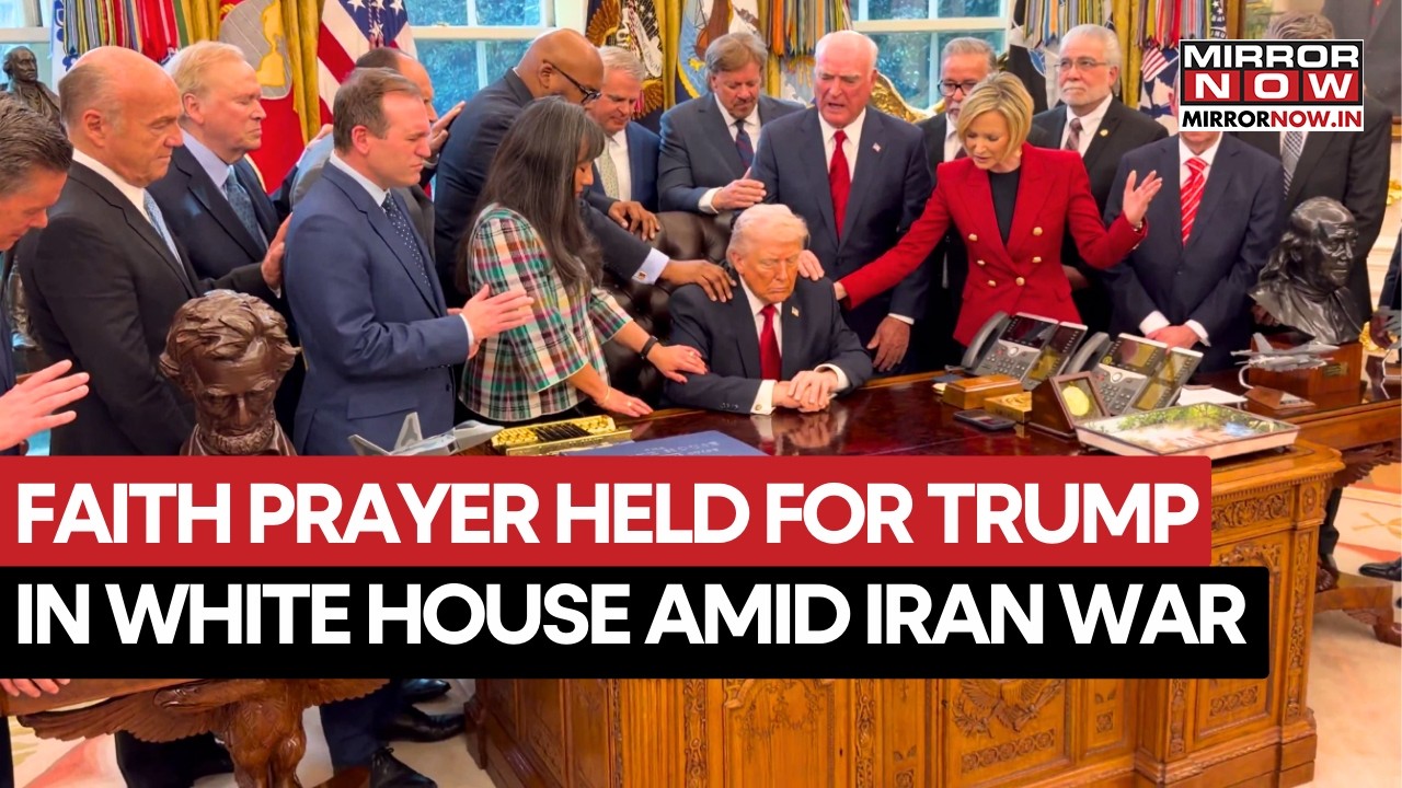 Prayer Meet For Trump Organised In White House As US-Iran War Rages In Middle East